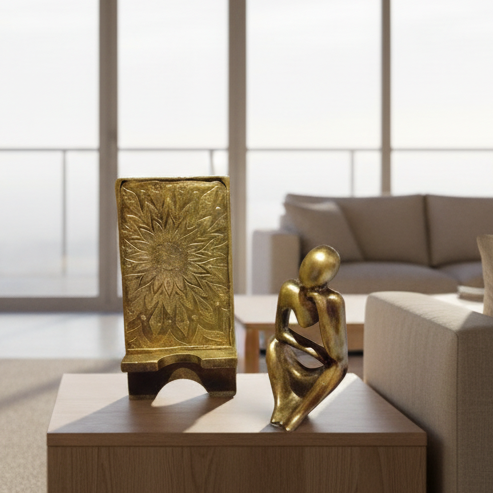 Porta-celular +Estatueta