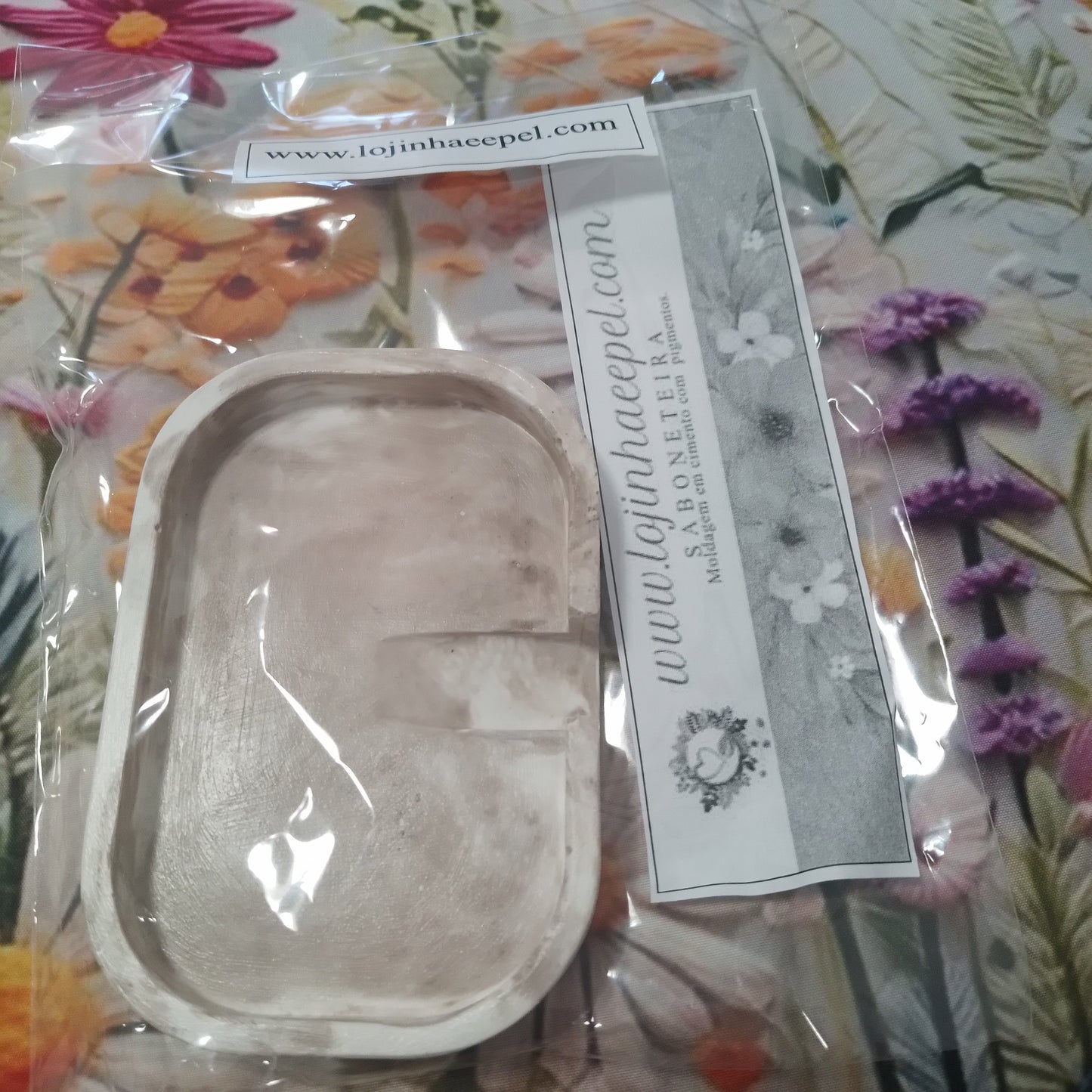 Saboneteira de Concreto Liso > Combo> 2 Unidades