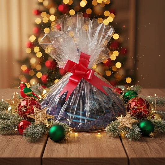 1. Mimo de Natal Embalado com Amor: conjunto Holístico