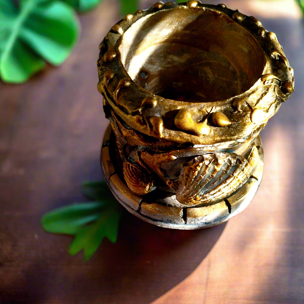 Lindo vaso de planta + Pote