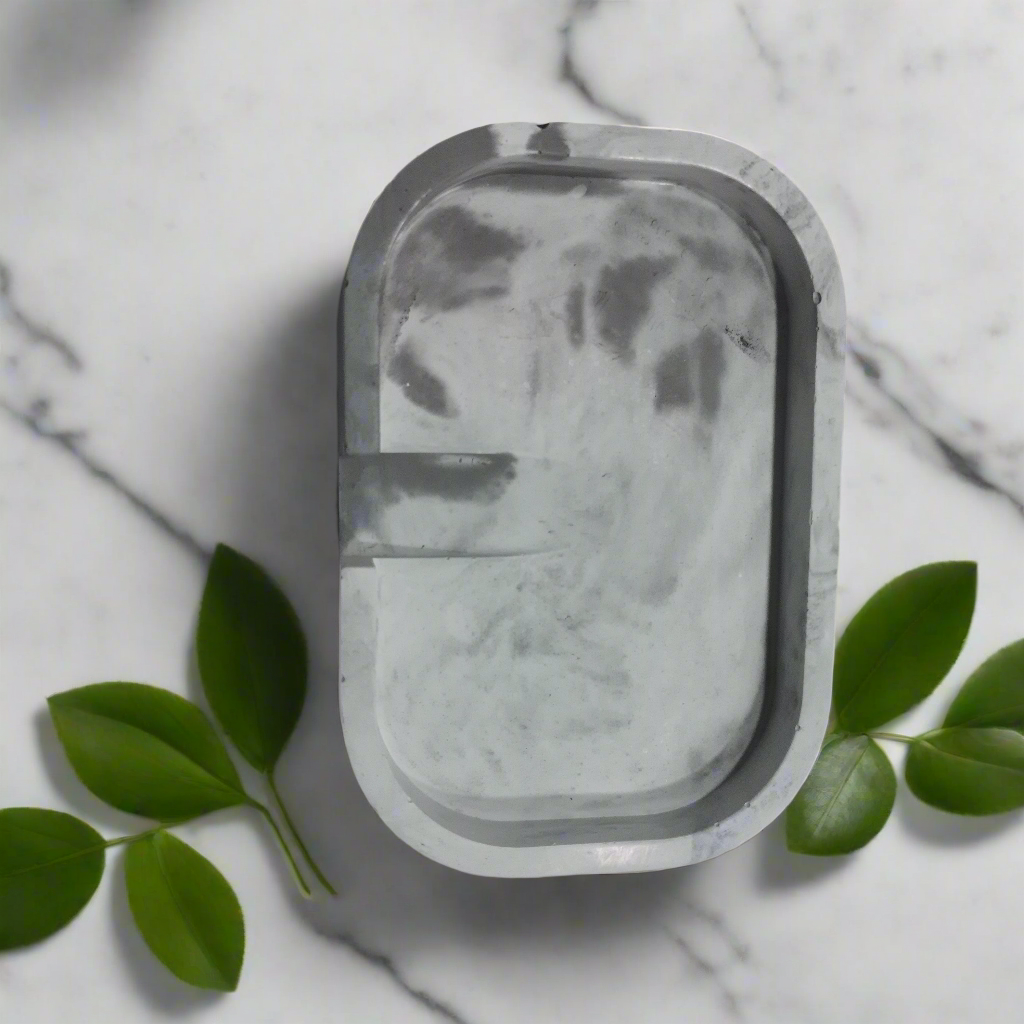 Saboneteira de Concreto Liso