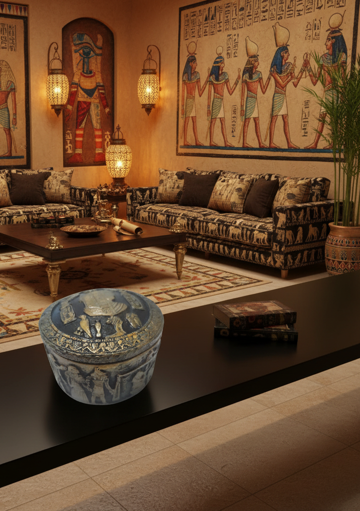 1.Pote Estilo Egípcio