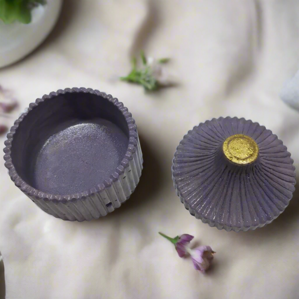 Matizados: Marmorizado Cinza + 1 peça Lilás