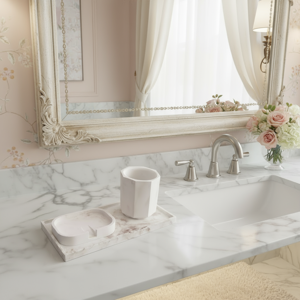 Bandeja + Recipiente Multiuso + Saboneteira