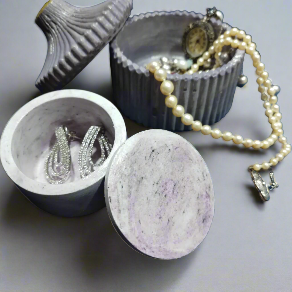 Matizados: Marmorizado Cinza + 1 peça Lilás