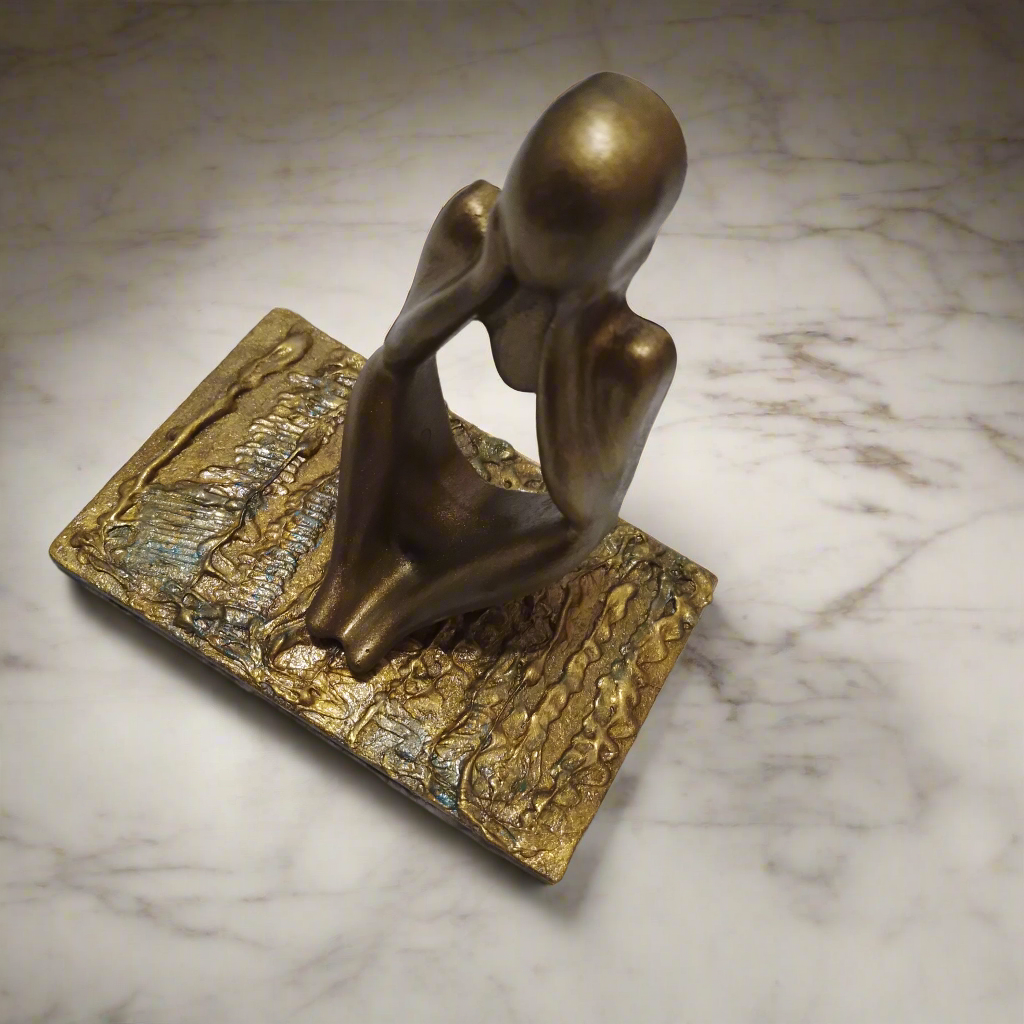 Duas Peças em cimento artesanal