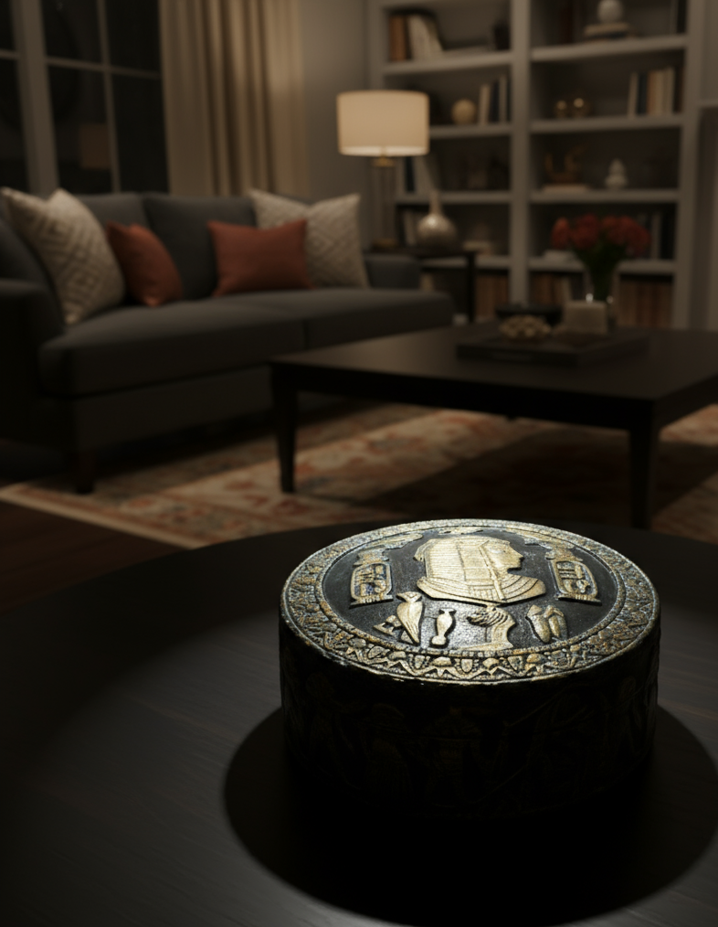 1.Pote Estilo Egípcio