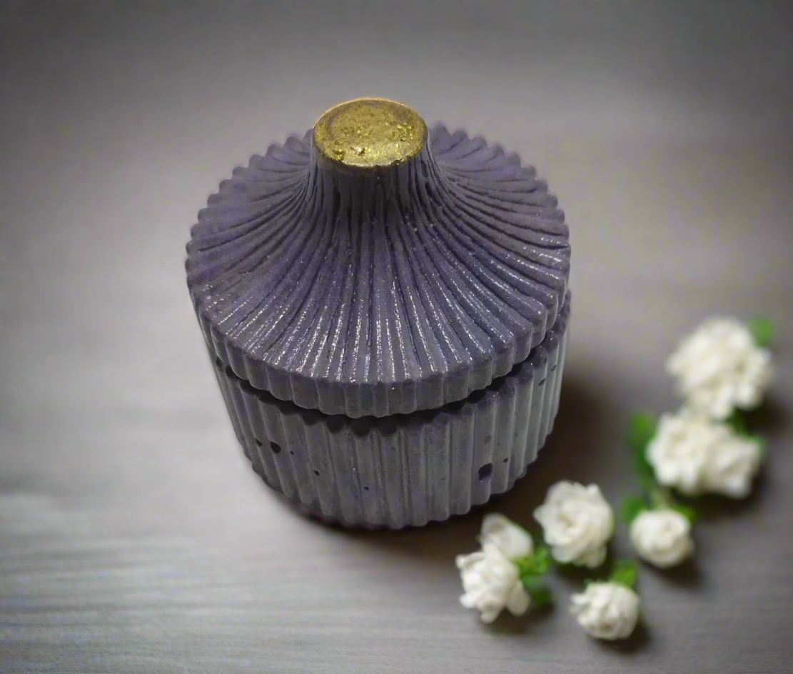 Matizados: Marmorizado Cinza + 1 peça Lilás