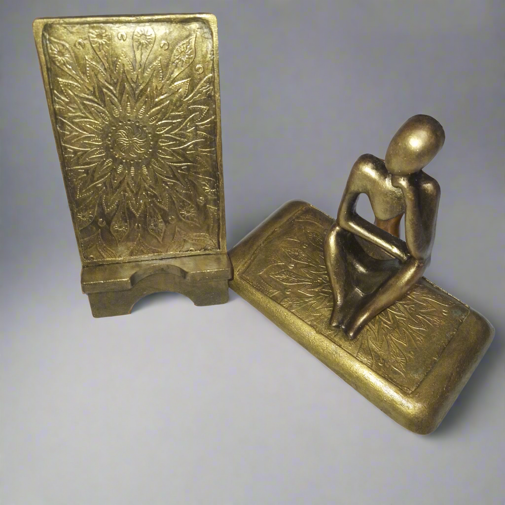 Porta-celular +Estatueta