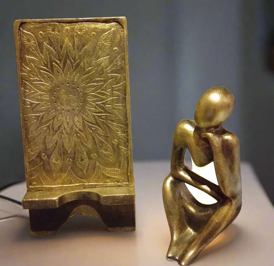 Porta-celular +Estatueta