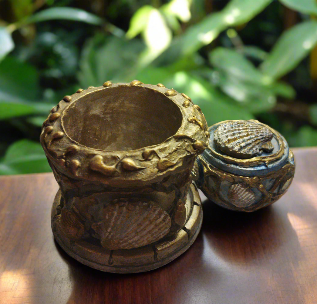 Lindo vaso de planta + Pote