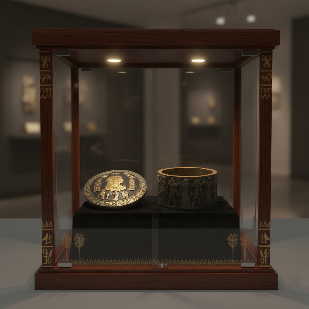 1. Mimo de Natal Embalado com Amor: Pote Egípcio