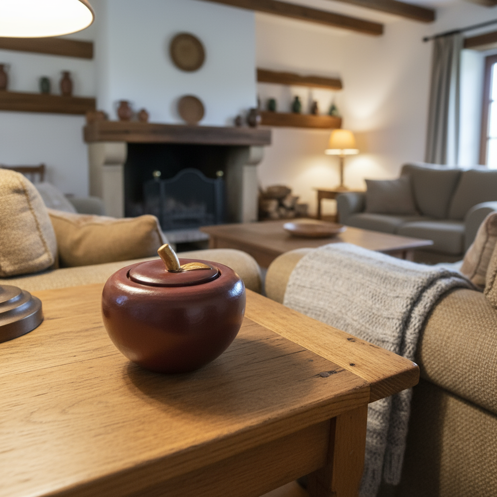 Maçã do Amor+vela aromatizada  atóxica