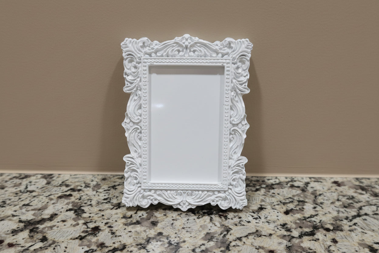1.Cimento Decorativo Lavável: Pote múltiplas utilidades + porta-retrato