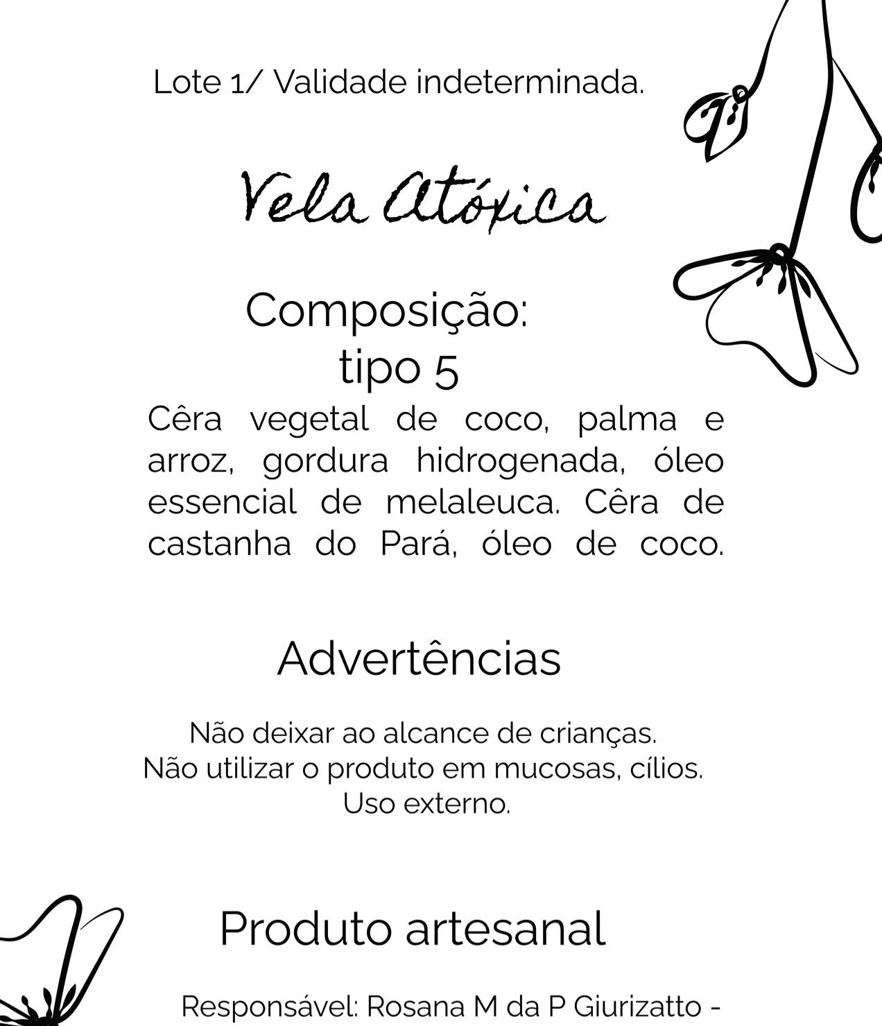 Aromaterapia : Velas Atóxicas