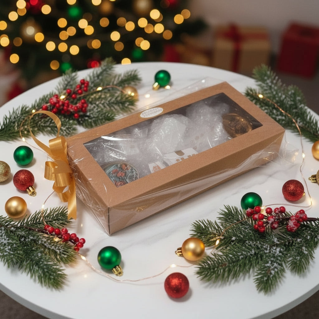 1. Mimo de Natal Embalado com Amor: Sagrada Família