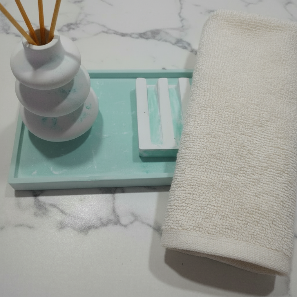 Bandeja Frozen +Recipiente Multiuso +Saboneteira