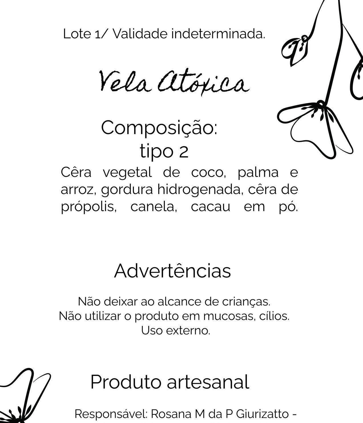 Aromaterapia : Velas Atóxicas