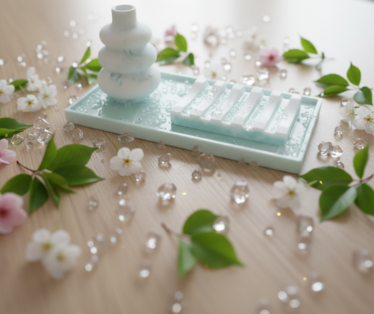 Bandeja Frozen +Recipiente Multiuso +Saboneteira