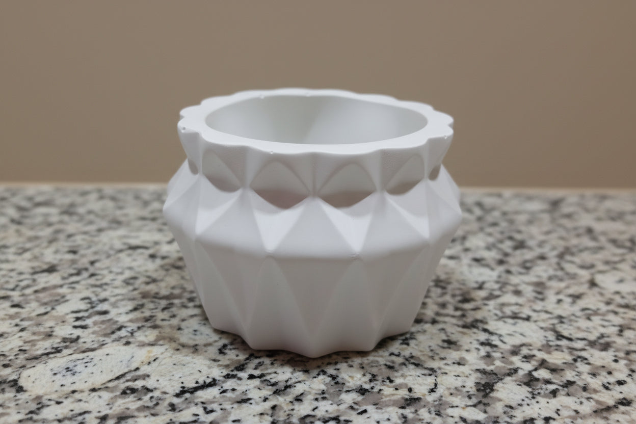 1.Cimento Decorativo Lavável: Pote múltiplas utilidades + porta-retrato